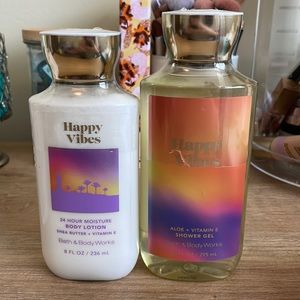 Brand new Happy Vibes duo from bath and body works